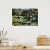 Pristatischer Frühling im Winter Print Poster (Küche)