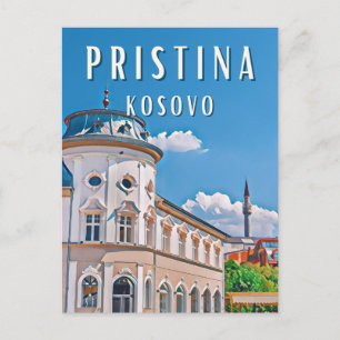 Pristina, das Herz des Kosovo Postkarte