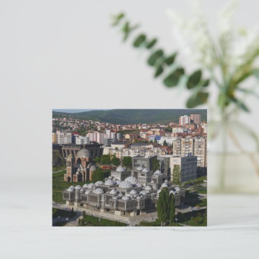 Pristina, Kosovo Postkarte (Stehend Vorderseite)