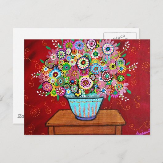 Pristine Blooms Postkarte (Vorne/Hinten)