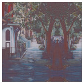 Pristine Walk auf der 19th Street, NYC Stoff (Nahaufnahme)