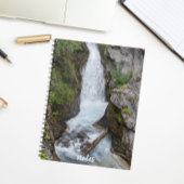 Pristine Waterfall Landscape Photo Notizblock