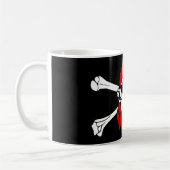 Prite Weiße Kaffeetasse (Links)