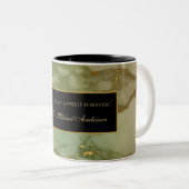 Pritholische Priesterbrustkreuz Marmorklausel Zita Zweifarbige Tasse (VorderseiteRechts)