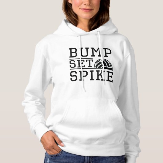 Pritschen Baggern Schmettern Hoodie (Vorderseite)