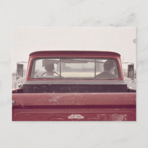 Pritschenwagen, 1973 postkarte