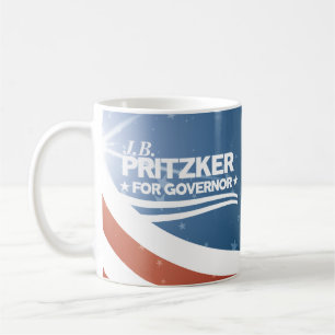 PRITZKER - JB Pritzker für Gouverneur Kaffeetasse