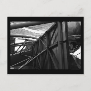 Pritzker Pavillon :: Winter (b&w) Postkarte