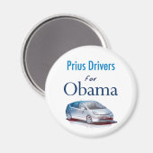 Prius-Treiber für Obama Magnet (Vorderseite/Rückseite)