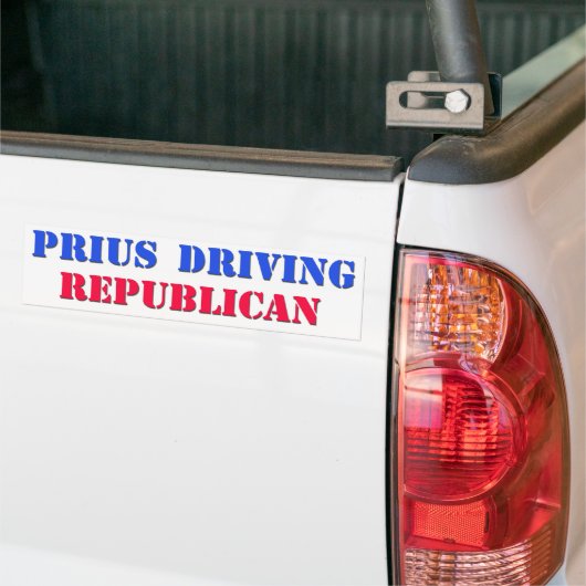 priusdrivingrepublican autoaufkleber (Auf Lkw)