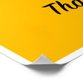 Privacy Free Country Poster (Ecke)