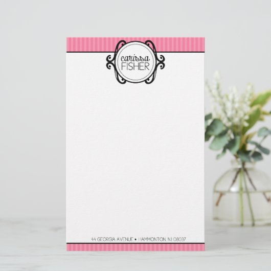 privat briefpapier (Stehend Vorderseite)