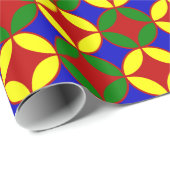 PRIVAT Circles-4-GIFT WRAPPING PAPER Geschenkpapier (Rolleneckpunkt)