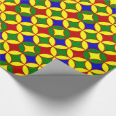 PRIVAT Circles-6-GIFT WRAPPING PAPER Geschenkpapier (Ecke)