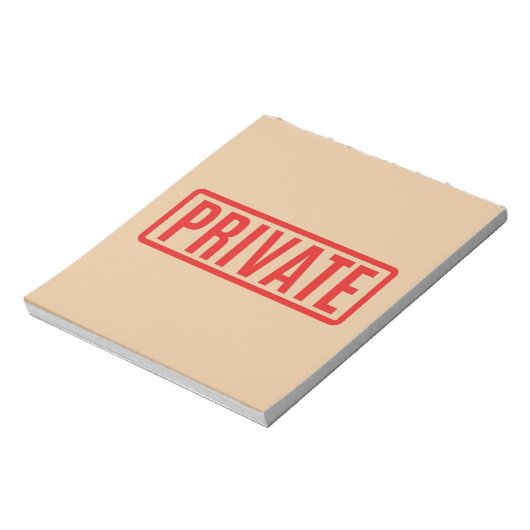 privat notizblock (Rotiert)