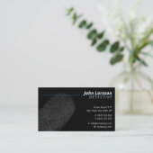 Privatdetektiv | Detektiv Visitenkarte (Stehend Vorderseite)