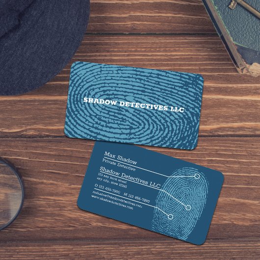 Privatdetektiv Visitenkarte