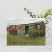 Private Adresskarte ändern: Nach Land überführt Ankündigung (Stehend Vorderseite)