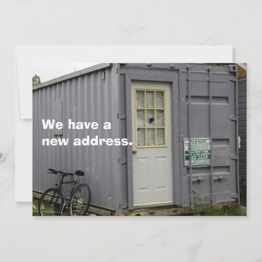 Private Adresskartenänderung: True Trailer Zuhause Ankündigung (Vorderseite)