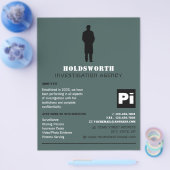 Private Augenlogos, Privatdetektiv Flyer (Einzeln)