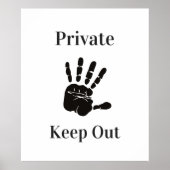 Private Behalt Poster (Vorne)