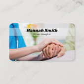 Private Betreuung Visitenkarte (Vorderseite)