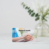 Private Betreuung Visitenkarte (Stehend Vorderseite)