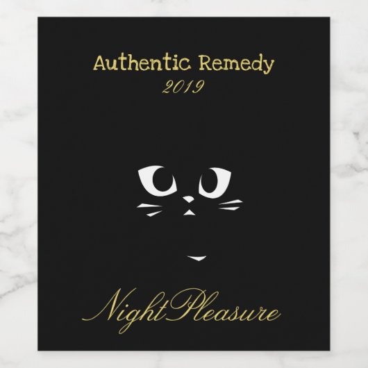 Private Brasserie Weinetikett (Einzelnes Label)