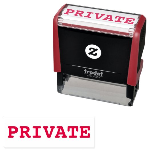 Private Briefmarke Permastempel (Beispiel)