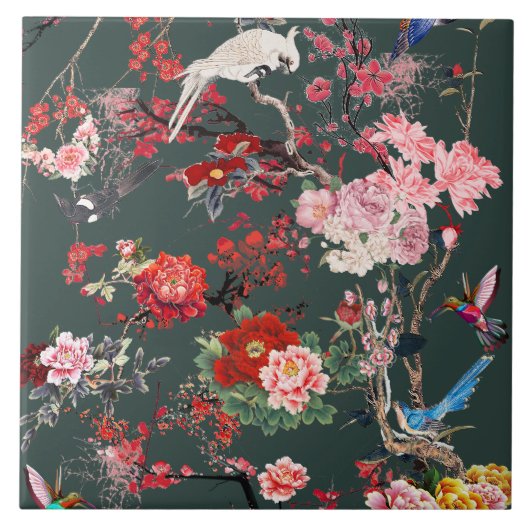 Private Chinese Garden (I) Fliese (Vorderseite)