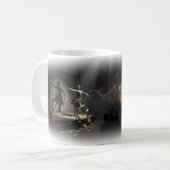 Private Dancer Bühnen-Scheinwerfer-Glamour-Tasse Kaffeetasse (Vorderseite Links)