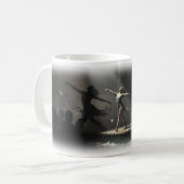 Private Dancer Bühnen-Scheinwerfer-Glamour-Tasse Kaffeetasse (Vorderseite Links)