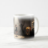 Private Dancer Spotlight Noir Bühnenkunst-Tasse Kaffeetasse (VorderseiteRechts)