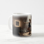 Private Dancer Spotlight Reverie Art Tasse (Vorderseite Links)