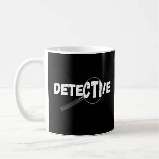 Private Detektor Spy Spy Agent Detector Kaffeetasse (Links)