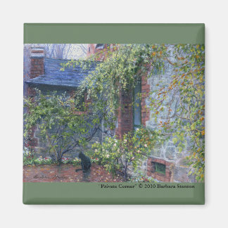 "Private Ecke" Magnet