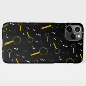 Private Ermittlerin Black iPhone Hülle (Rückseite (Horizontal))