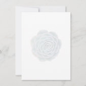 Private Hochzeitsempfang - Einladung (Rückseite)