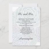 Private Hochzeitsempfang - Einladung (Vorderseite)