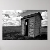 Private Idaho Outhouse Poster (Vorne)