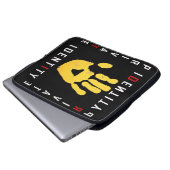 Private Identity ID Palm Laptop Sleeve (Vorne Knopf)