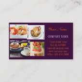Private Koch Catering Visitenkarte (Vorderseite)