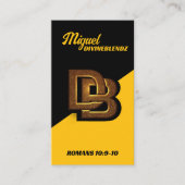 Private Listing Miguel Divinez Visitenkarte (Vorderseite)