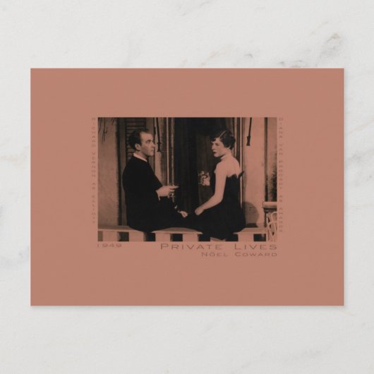 Private Lives Postkarte (Vorderseite)