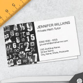 Private Mathematik Tutor - Mathematiklehrer Visitenkarte
