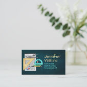 Private Mathematik Tutor - Mathematiklehrer Visitenkarte (Stehend Vorderseite)