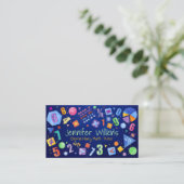 Private Mathematiklehrer - Frühe Noten, elementare Visitenkarte (Stehend Vorderseite)