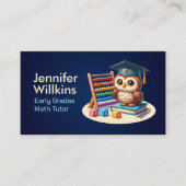 Private Mathematiklehrer - Vorschulen, Grundschule Visitenkarte (Vorderseite)