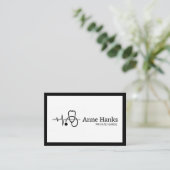 Private Nurse Caregiver Health Visitenkarte (Stehend Vorderseite)