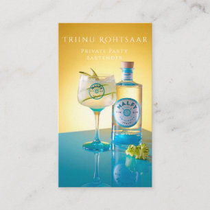 Private Party Barkeeper Cocktails Visitenkarte